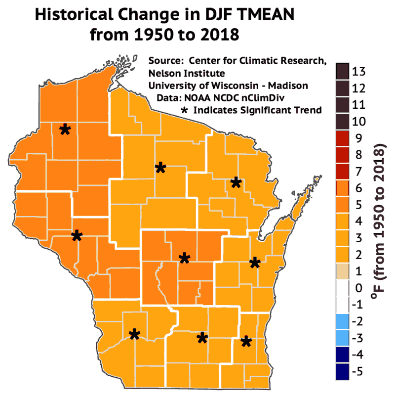 Trends and Projections Wisconsin Initiative on Climate Change Impacts