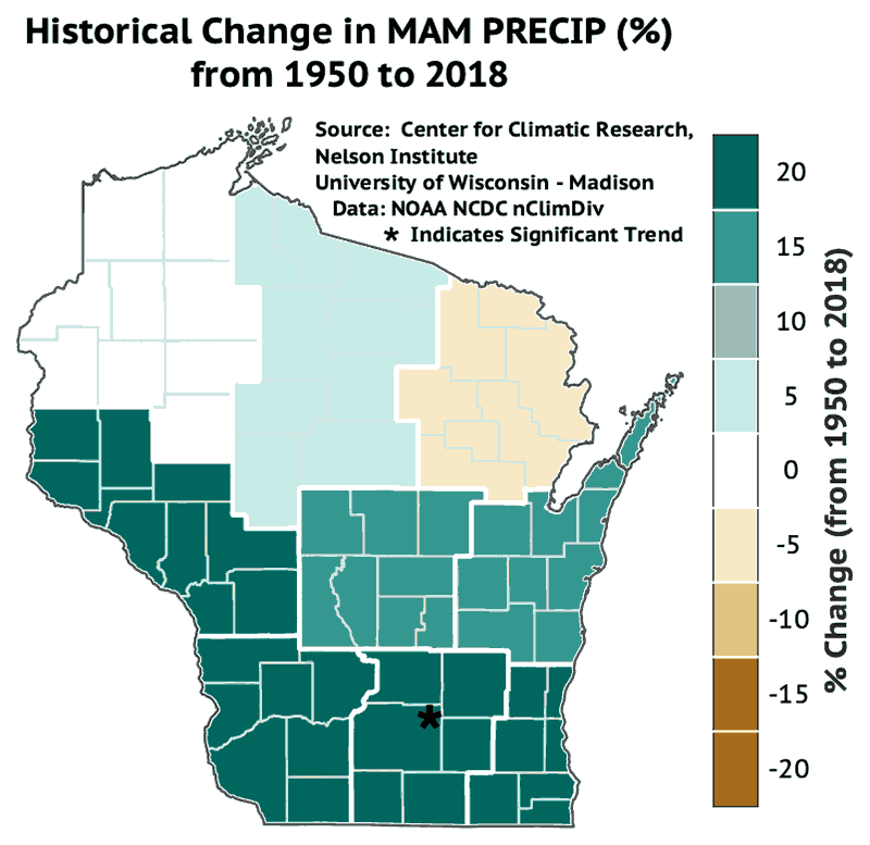 Trends and Projections Wisconsin Initiative on Climate Change Impacts