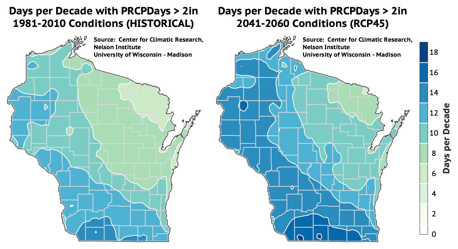 Trends and Projections Wisconsin Initiative on Climate Change Impacts